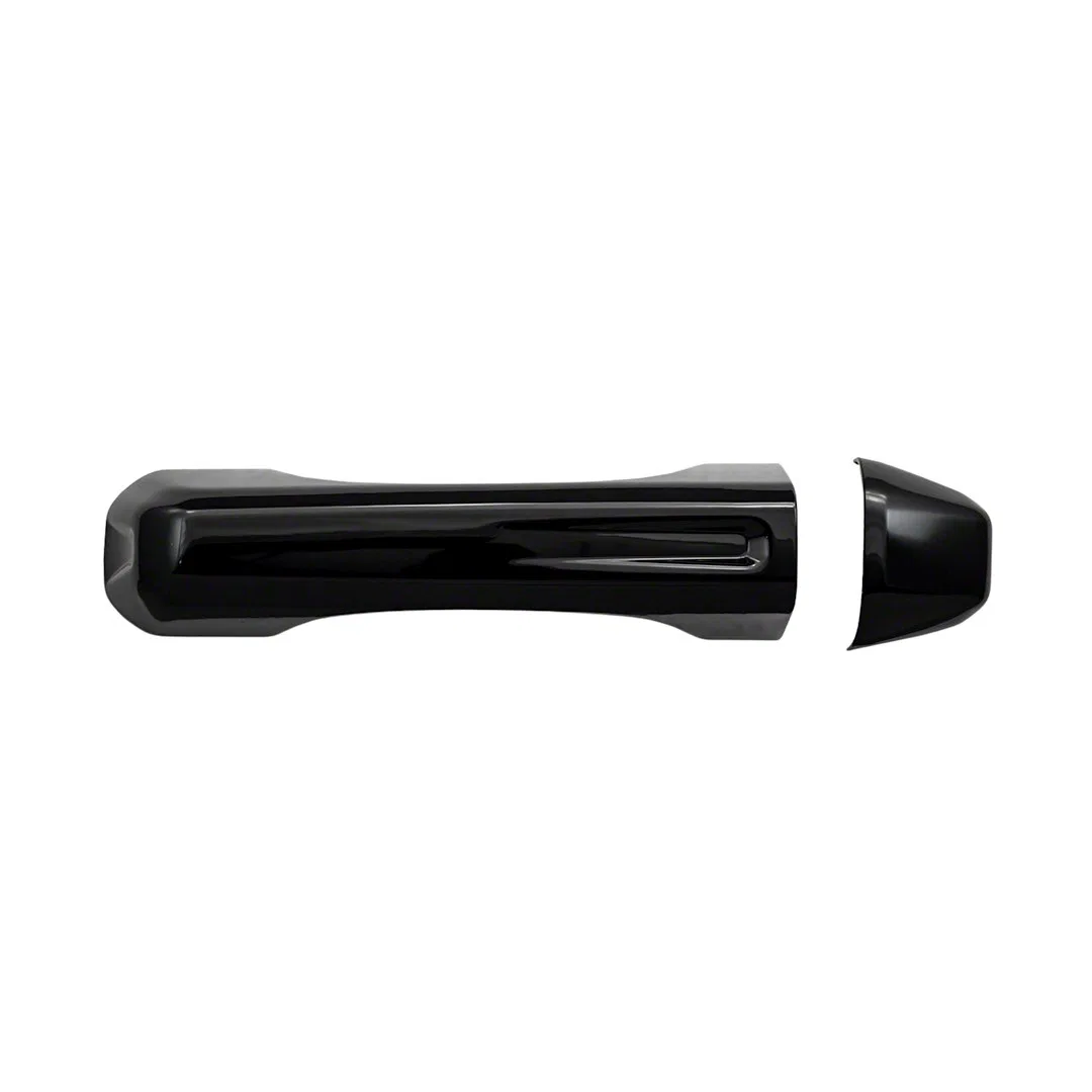 CCIDH68580BBK – COAST2COAST Exterior Door Handle Cover, Gloss Black ABS Plastic Levers Only Without Driver Side or Pa...